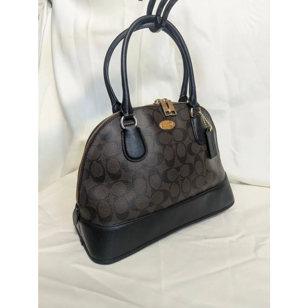 RARE Coach Cora Domed Satchel Crossbody Bag 33904 AUTHENTIC